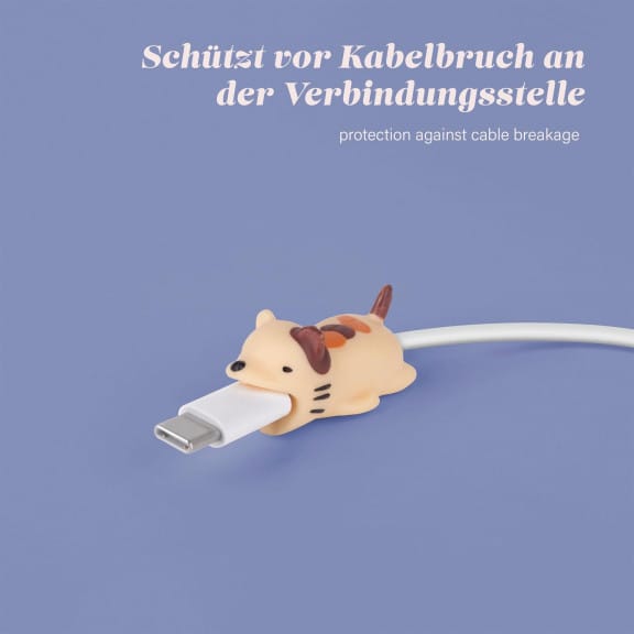 moex Kabelschutz für USB Ladekabel, niedliche bunte Tiere – PowerPets – Weiteres Produktbild 4 moex Kabelschutz für USB Ladekabel, niedliche bunte Tiere – PowerPets – Weiteres Produktbild 4