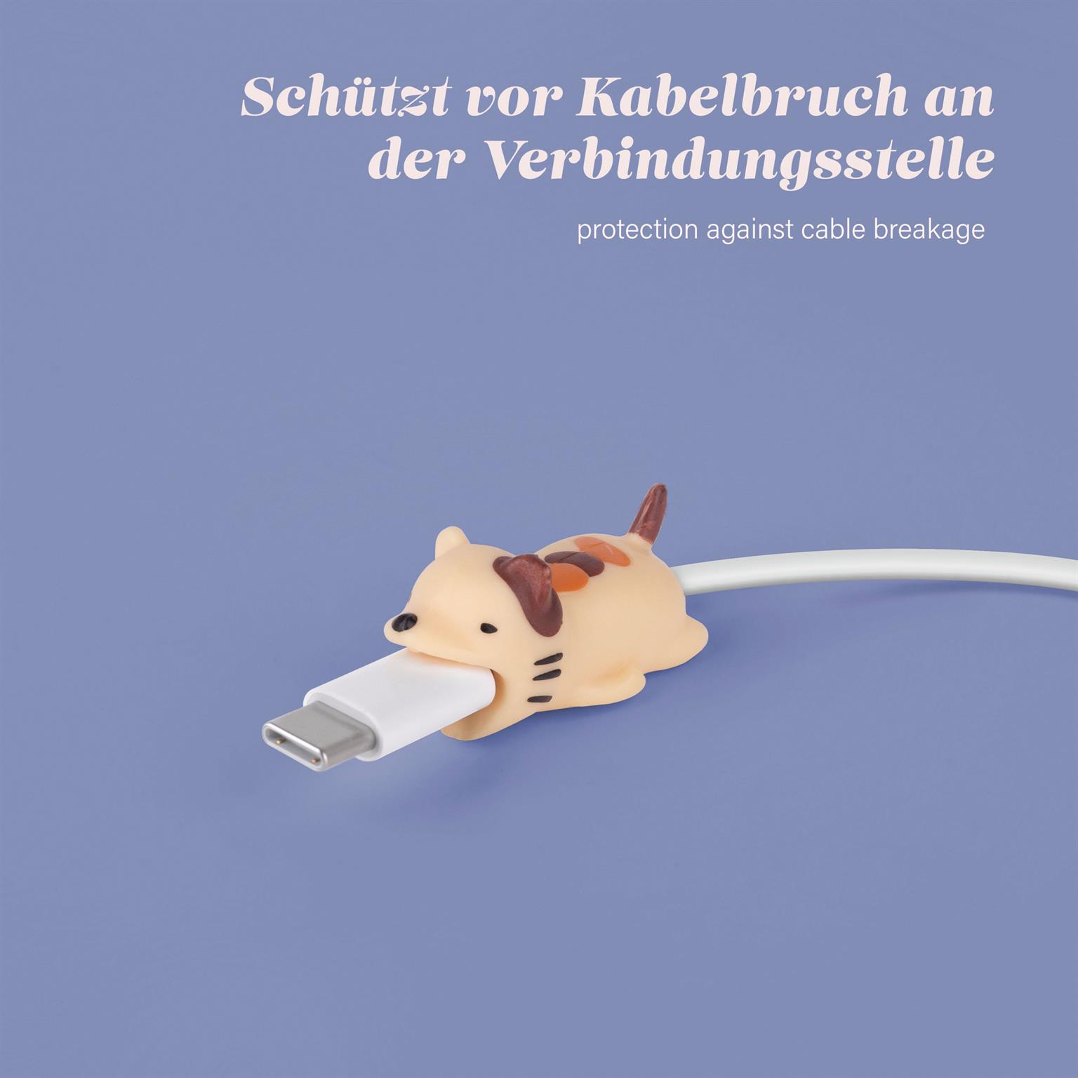 moex Kabelschutz für USB Ladekabel, niedliche bunte Tiere – PowerPets – Weiteres Produktbild 4 moex Kabelschutz für USB Ladekabel, niedliche bunte Tiere – PowerPets – Weiteres Produktbild 4