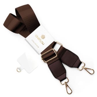 ONEFLOW Universal Handykette breit abnehmbar – CHAINLESS Rebel Strap – Coffee Riot ONEFLOW Universal Handykette breit abnehmbar – CHAINLESS Rebel Strap – Coffee Riot