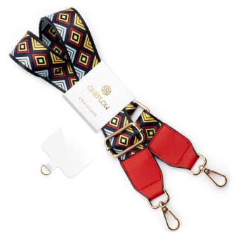 ONEFLOW Universal Handykette breit abnehmbar – CHAINLESS Rebel Strap – Boho Spirit ONEFLOW Universal Handykette breit abnehmbar – CHAINLESS Rebel Strap – Boho Spirit