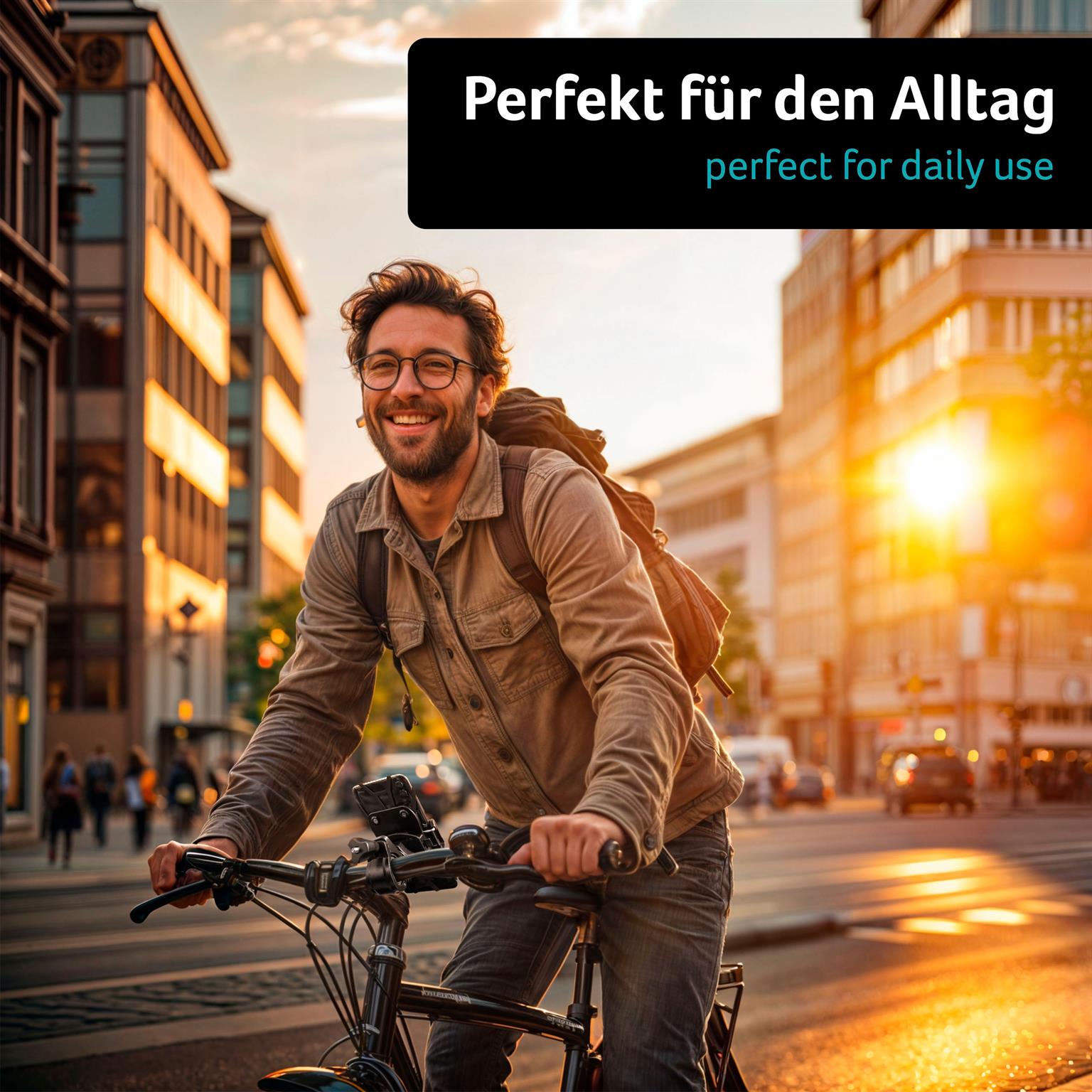 ONEFLOW Fahrrad-Handyhalterung mit Schnellverriegelung – RockSup QR – Weiteres Produktbild 5