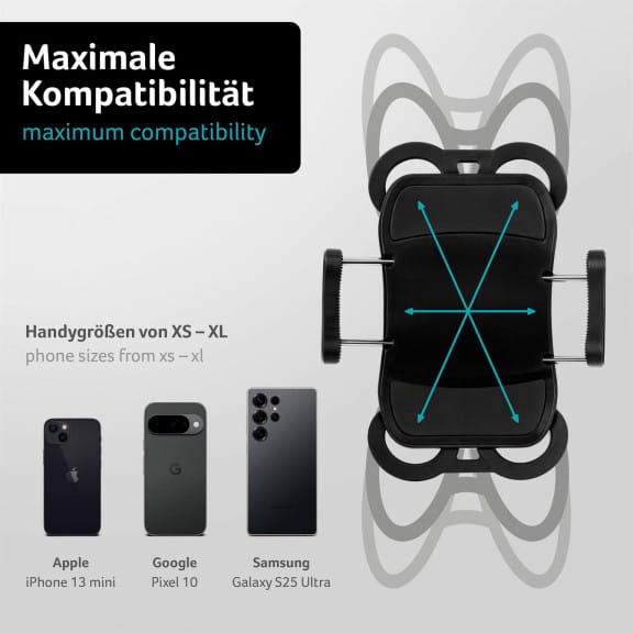 ONEFLOW Fahrrad-Handyhalterung mit Schnellverriegelung – RockSup QR – Weiteres Produktbild 5 ONEFLOW Fahrrad-Handyhalterung mit Schnellverriegelung – RockSup QR – Weiteres Produktbild 5