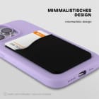 moex Kartenhalter für Handy selbstklebend aus Silikon – SiliCard – Weiteres Produktbild 2