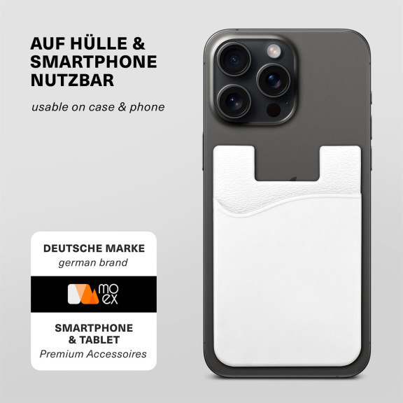 moex Kartenhalter für Handy selbstklebend aus Silikon – SiliCard – Weiteres Produktbild 3 moex Kartenhalter für Handy selbstklebend aus Silikon – SiliCard – Weiteres Produktbild 3