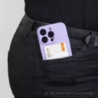 moex Kartenhalter für Handy selbstklebend aus Silikon – SiliCard – Weiteres Produktbild 6