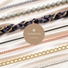 ONEFLOW CHAINLESS Silk Liaison Universeller Handyanhänger mit eingeflochtenem Seidentuch – Produktbild 7