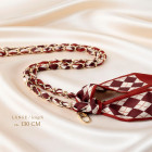 ONEFLOW CHAINLESS Silk Liaison Universelle Handykette mit eingeflochtenem Seidentuch – Produktbild 3