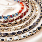 ONEFLOW CHAINLESS Silk Liaison Universelle Handykette mit eingeflochtenem Seidentuch – Produktbild 5