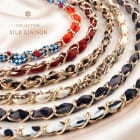 ONEFLOW CHAINLESS Silk Liaison Universelle Handykette mit eingeflochtenem Seidentuch – Produktbild 5