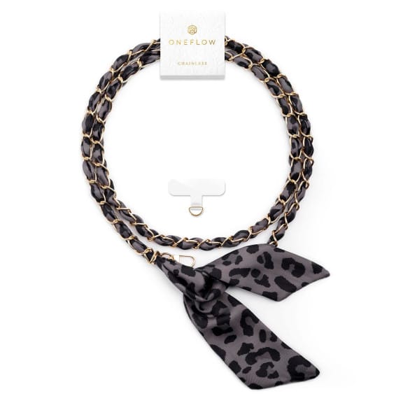 ONEFLOW CHAINLESS Silk Liaison Universelle Handykette mit eingeflochtenem Seidentuch – Weiteres Produktbild 1 ONEFLOW CHAINLESS Silk Liaison Universelle Handykette mit eingeflochtenem Seidentuch – Weiteres Produktbild 1