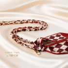 ONEFLOW CHAINLESS Silk Liaison Universelle Handykette mit eingeflochtenem Seidentuch – Produktbild 3