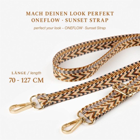 ONEFLOW Universal Handykette mit Einleger Pad – CHAINLESS Sunset Strap – Weiteres Produktbild 2