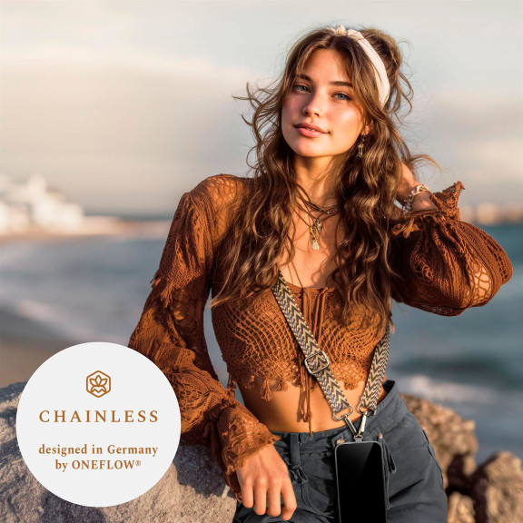 ONEFLOW Universal Handykette mit Einleger Pad – CHAINLESS Sunset Strap – Weiteres Produktbild 3 ONEFLOW Universal Handykette mit Einleger Pad – CHAINLESS Sunset Strap – Weiteres Produktbild 3