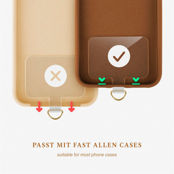 ONEFLOW Universal Handykette mit Einleger Pad – CHAINLESS Sunset Strap – Weiteres Produktbild 4