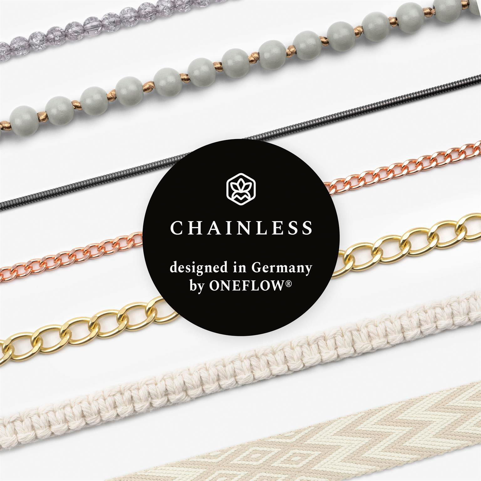 ONEFLOW Universal Handykette mit Einleger Pad – CHAINLESS Sunset Strap – Weiteres Produktbild 7 ONEFLOW Universal Handykette mit Einleger Pad – CHAINLESS Sunset Strap – Weiteres Produktbild 7