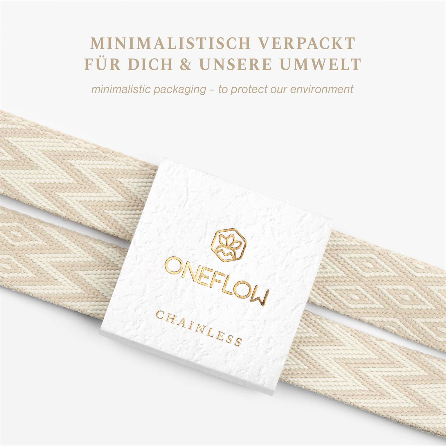 ONEFLOW Universal Handykette mit Einleger Pad – CHAINLESS Sunset Strap – Weiteres Produktbild 4