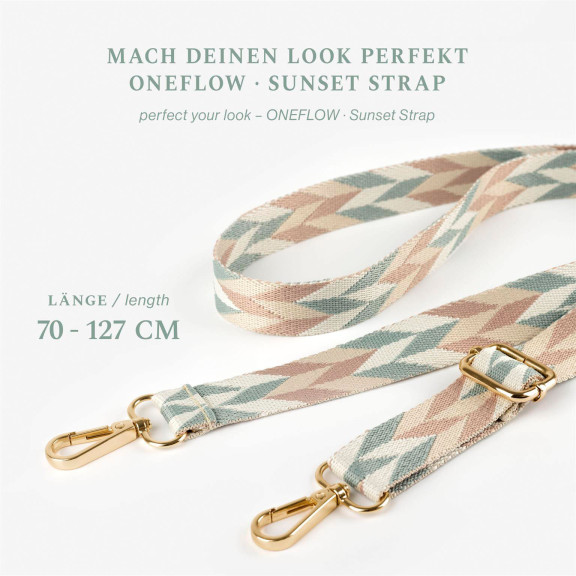 ONEFLOW Universal Handykette mit Einleger Pad – CHAINLESS Sunset Strap – Weiteres Produktbild 2 ONEFLOW Universal Handykette mit Einleger Pad – CHAINLESS Sunset Strap – Weiteres Produktbild 2