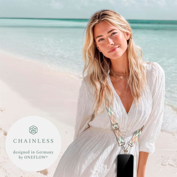 ONEFLOW Universal Handykette mit Einleger Pad – CHAINLESS Sunset Strap – Weiteres Produktbild 3 ONEFLOW Universal Handykette mit Einleger Pad – CHAINLESS Sunset Strap – Weiteres Produktbild 3
