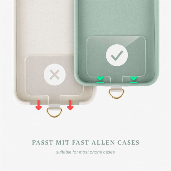 ONEFLOW Universal Handykette mit Einleger Pad – CHAINLESS Sunset Strap – Weiteres Produktbild 4 ONEFLOW Universal Handykette mit Einleger Pad – CHAINLESS Sunset Strap – Weiteres Produktbild 4