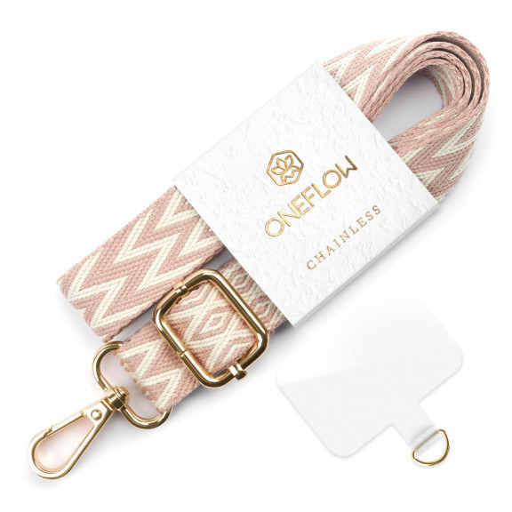 ONEFLOW Universal Handykette mit Einleger Pad – CHAINLESS Sunset Strap – Weiteres Produktbild 1
