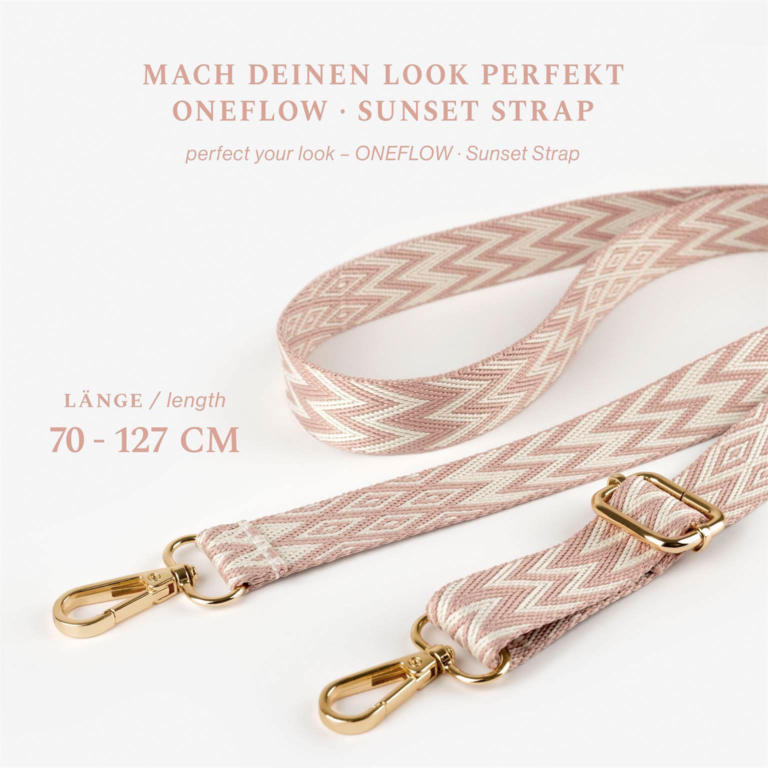 ONEFLOW Universal Handykette mit Einleger Pad – CHAINLESS Sunset Strap – Weiteres Produktbild 2 ONEFLOW Universal Handykette mit Einleger Pad – CHAINLESS Sunset Strap – Weiteres Produktbild 2