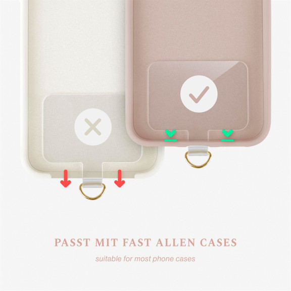 ONEFLOW Universal Handykette mit Einleger Pad – CHAINLESS Sunset Strap – Weiteres Produktbild 4