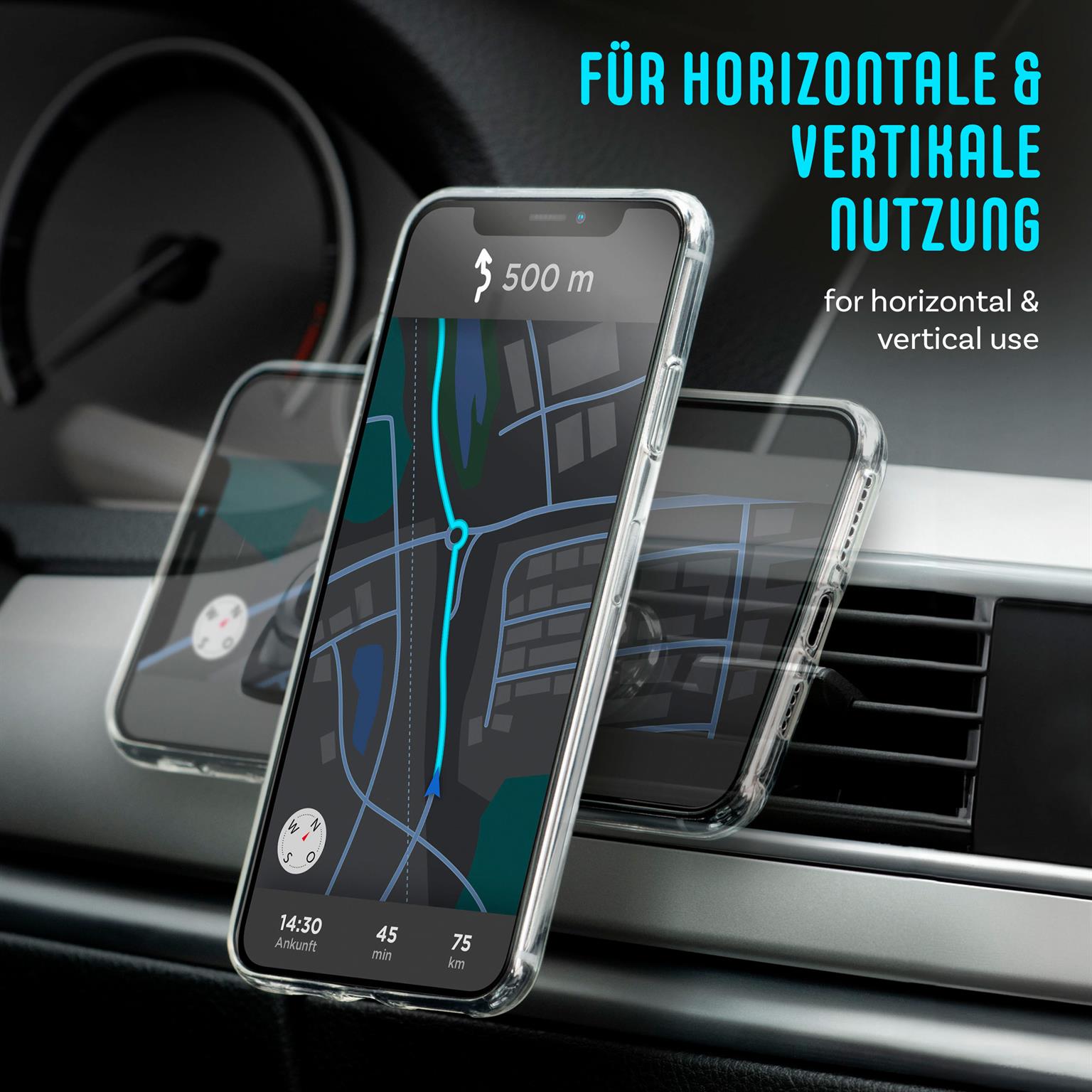 ONEFLOW Auto-Handyhalterung Magnet drehbar für Lüftung – Swing Grip – Weiteres Produktbild 5