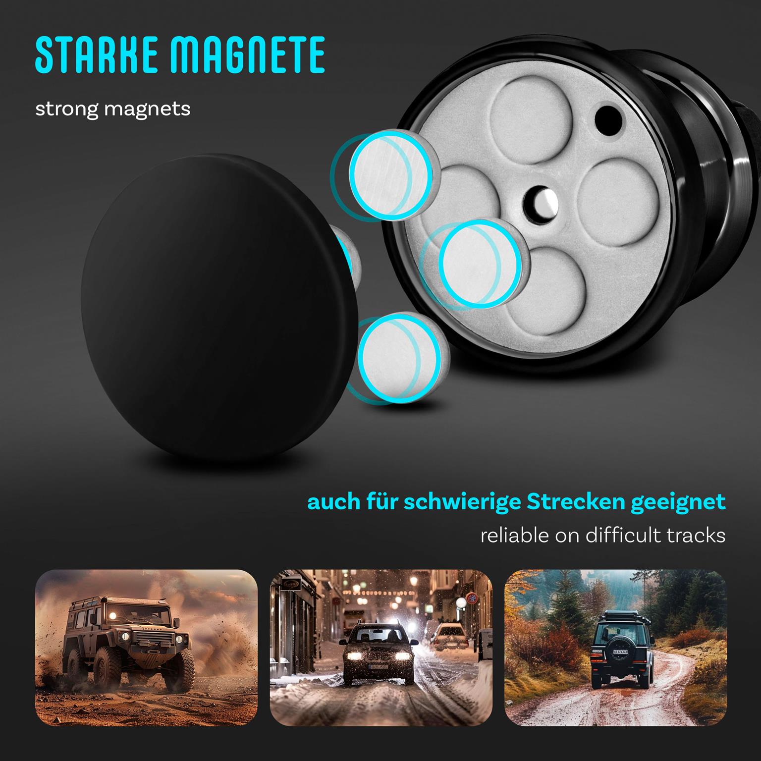 ONEFLOW Auto-Handyhalterung Magnet drehbar für Lüftung – Swing Grip – Weiteres Produktbild 6