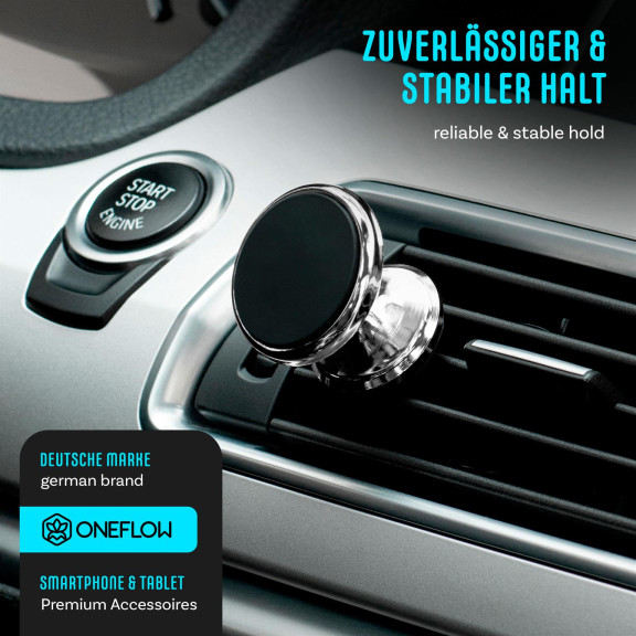 ONEFLOW Auto-Handyhalterung Magnet drehbar für Lüftung – Swing Grip – Weiteres Produktbild 4 ONEFLOW Auto-Handyhalterung Magnet drehbar für Lüftung – Swing Grip – Weiteres Produktbild 4