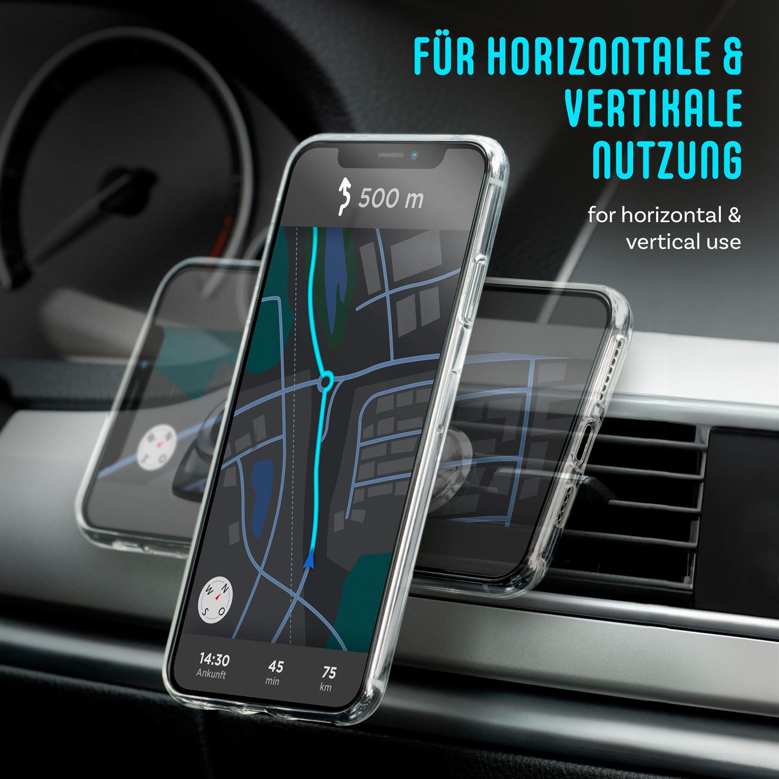 ONEFLOW Auto-Handyhalterung Magnet drehbar für Lüftung – Swing Grip – Weiteres Produktbild 5
