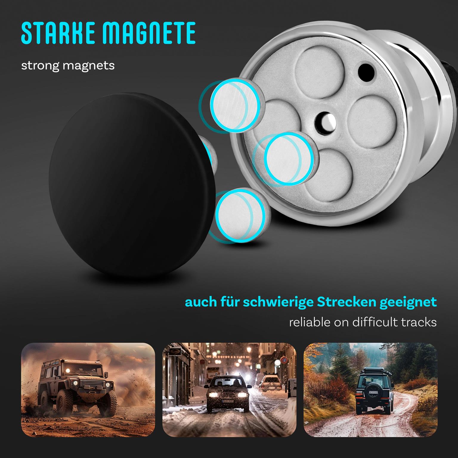 ONEFLOW Auto-Handyhalterung Magnet drehbar für Lüftung – Swing Grip – Weiteres Produktbild 7 ONEFLOW Auto-Handyhalterung Magnet drehbar für Lüftung – Swing Grip – Weiteres Produktbild 7