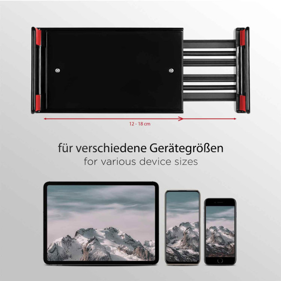 moex Tablet Halterung mit integrierter Ständer Funktion – Tablet Rack – Weiteres Produktbild 6