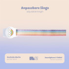 moex AirTag Tracker Armband für Kinder, Halterung am Handgelenk für Reisen und Ausflüge – Taggy – Produktbild 3