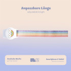 moex AirTag Tracker Armband für Kinder, Halterung am Handgelenk für Reisen und Ausflüge – Taggy – Produktbild 3