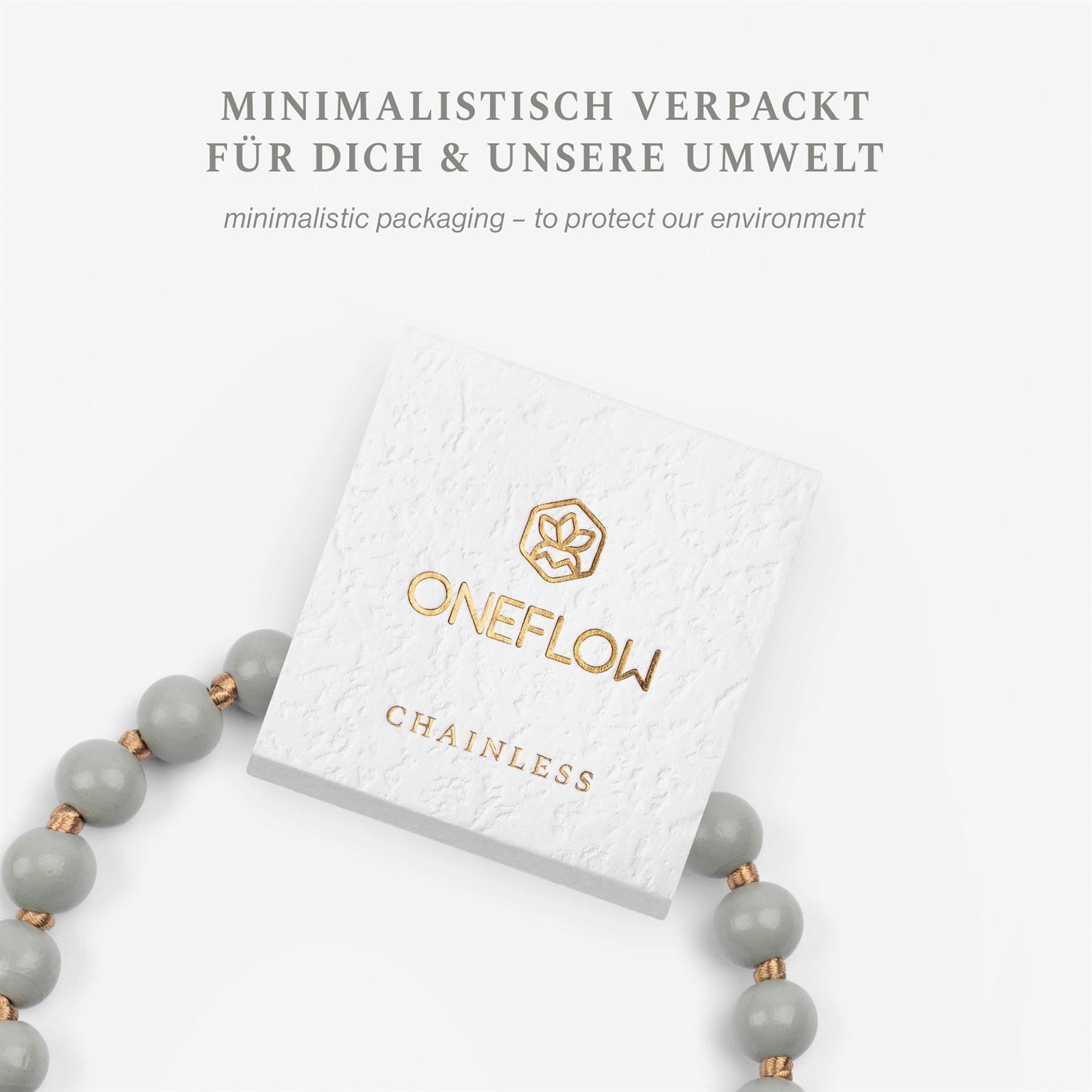 ONEFLOW Holzperlen Handyanhänger Universal – Chainless Terra Chain – Weiteres Produktbild 4