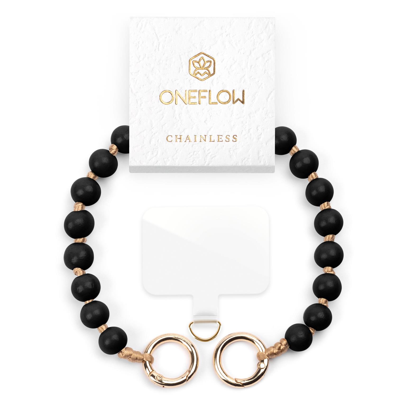 ONEFLOW Holzperlen Handyanhänger Universal – Chainless Terra Chain Hauptbild
