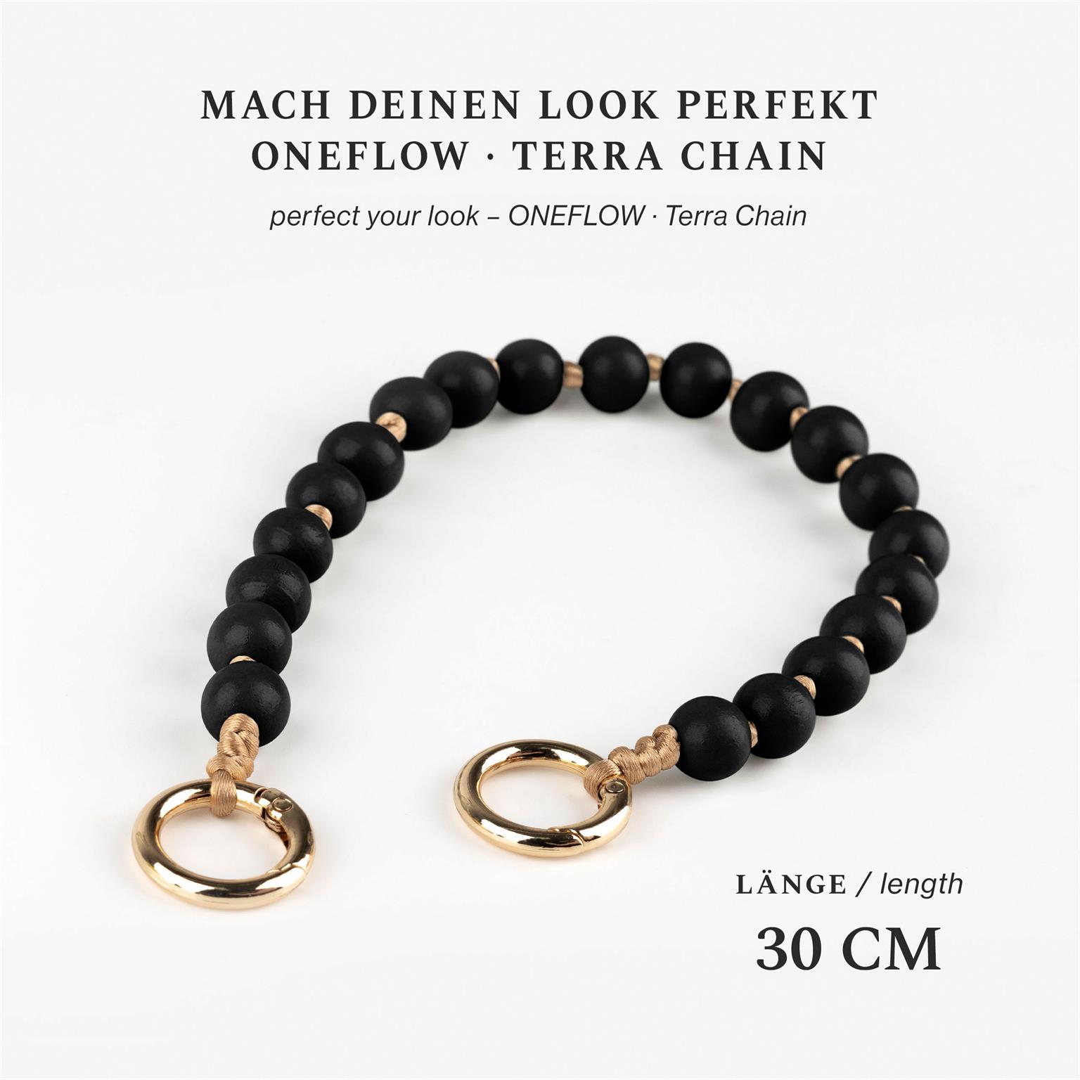 ONEFLOW Holzperlen Handyanhänger Universal – Chainless Terra Chain – Weiteres Produktbild 1