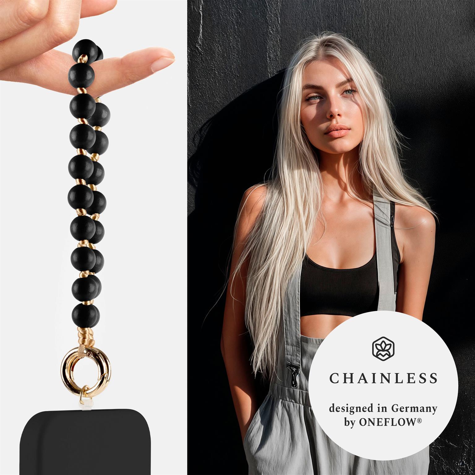 ONEFLOW Holzperlen Handyanhänger Universal – Chainless Terra Chain – Weiteres Produktbild 3 ONEFLOW Holzperlen Handyanhänger Universal – Chainless Terra Chain – Weiteres Produktbild 3