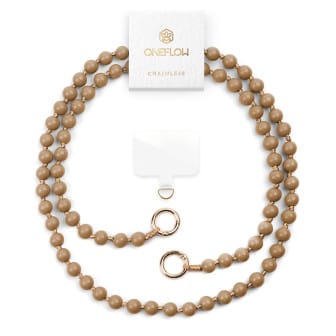 ONEFLOW Universal Handykette Holzperlen abnehmbar – Chainless Terra Chain – Oakwood Timber ONEFLOW Universal Handykette Holzperlen abnehmbar – Chainless Terra Chain – Oakwood Timber