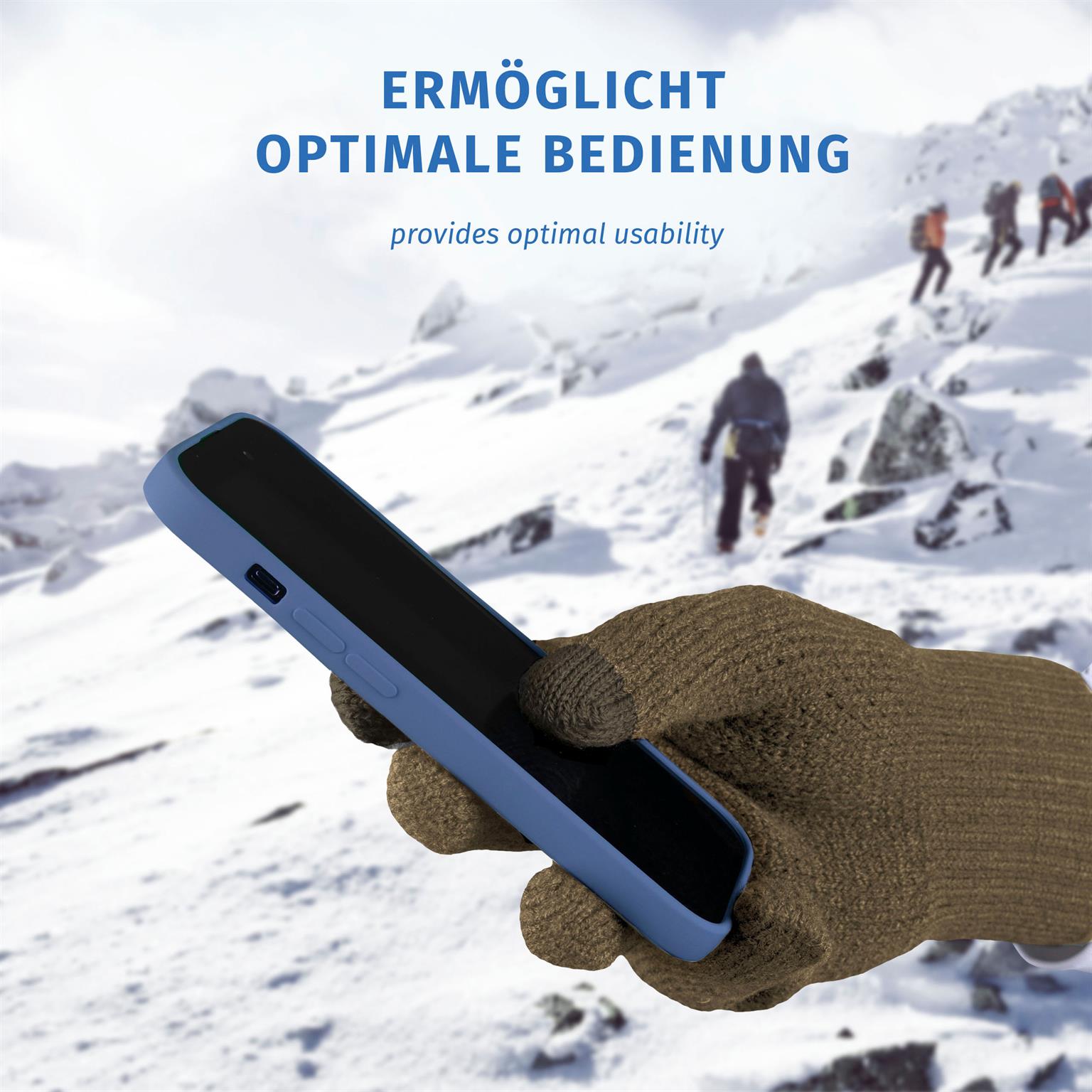 moex Touchscreen Handschuhe für Handy, Herren – TitanTap Pro – Weiteres Produktbild 4 moex Touchscreen Handschuhe für Handy, Herren – TitanTap Pro – Weiteres Produktbild 4