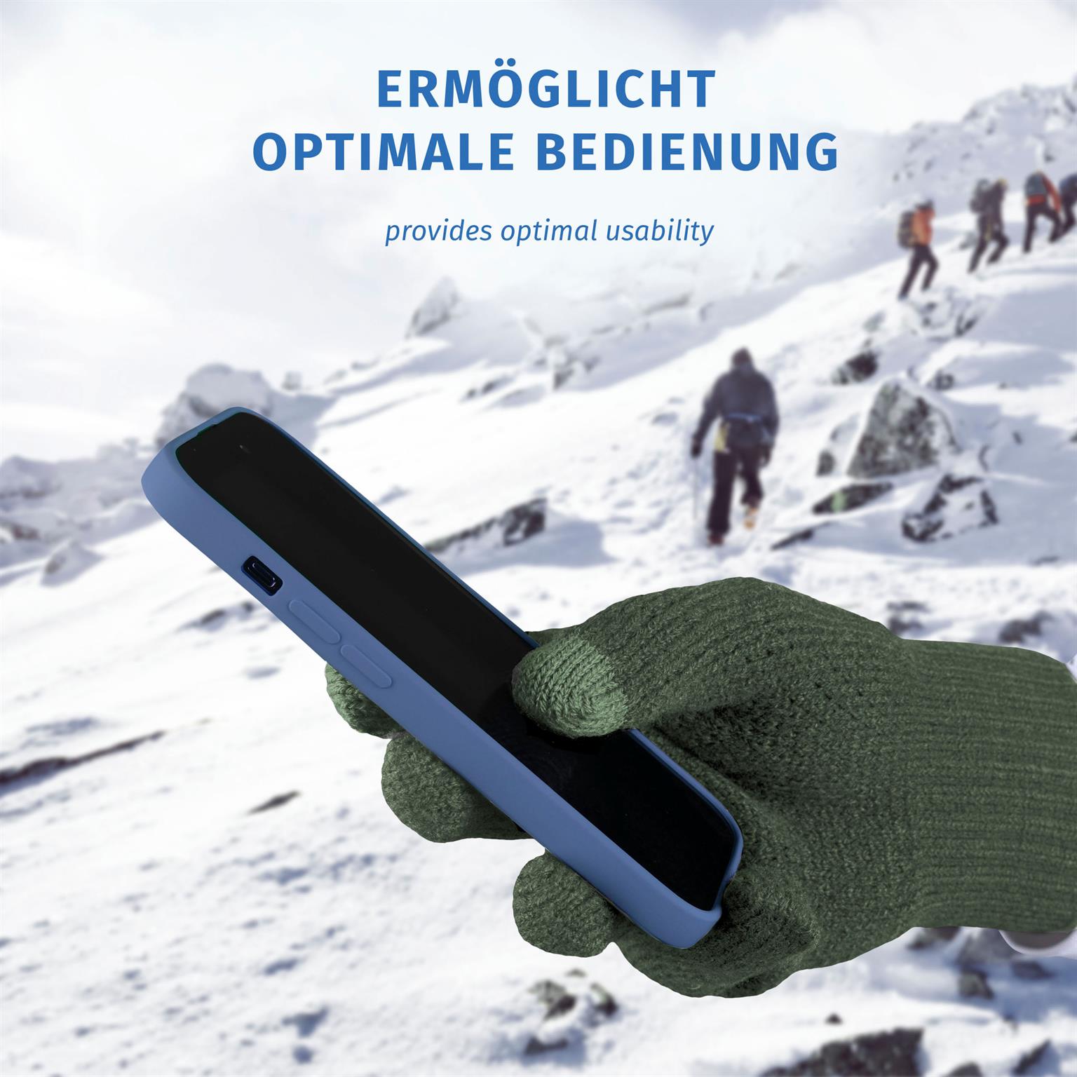 moex Touchscreen Handschuhe für Handy, Herren – TitanTap Pro – Weiteres Produktbild 4 moex Touchscreen Handschuhe für Handy, Herren – TitanTap Pro – Weiteres Produktbild 4