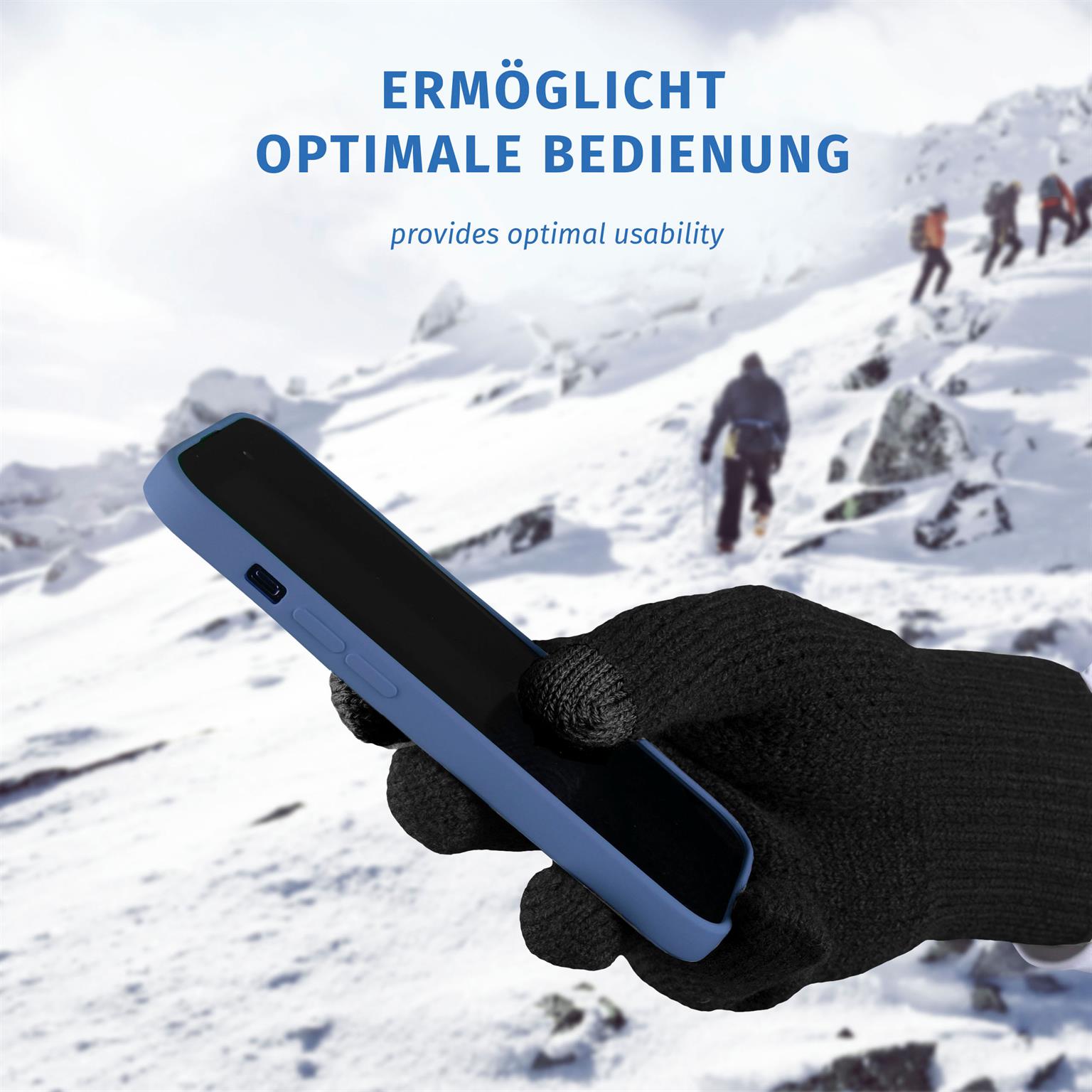 moex Touchscreen Handschuhe für Handy, Herren – TitanTap Pro – Weiteres Produktbild 3