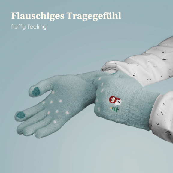 moex Handschuhe mit Touch für Handy, Damen & Kinder – TouchLuxe Slim – Weiteres Produktbild 2