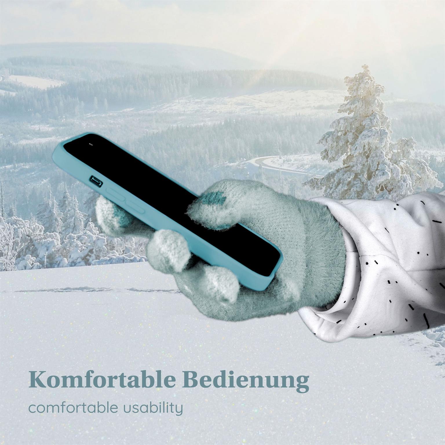 moex Handschuhe mit Touch für Handy, Damen & Kinder – TouchLuxe Slim – Weiteres Produktbild 2