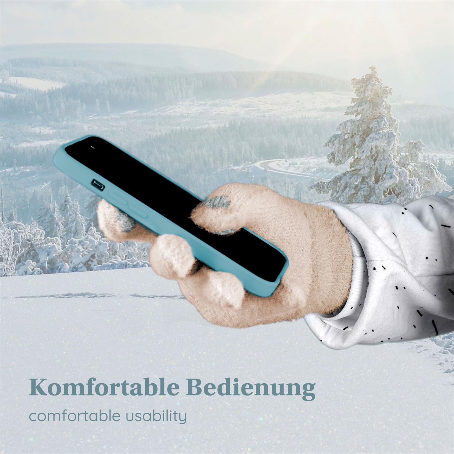 moex Handschuhe mit Touch für Handy, Damen & Kinder – TouchLuxe Slim – Weiteres Produktbild 2