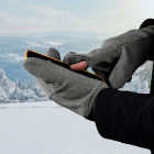 moex Touchscreen Handschuhe mit offenen Fingerkappen – TouchTip – Weiteres Produktbild 3