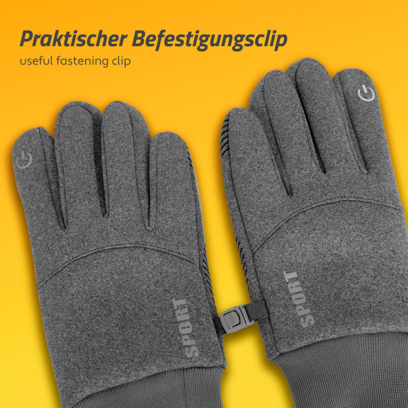 moex Touchscreen Handschuhe mit offenen Fingerkappen – TouchTip – Weiteres Produktbild 6