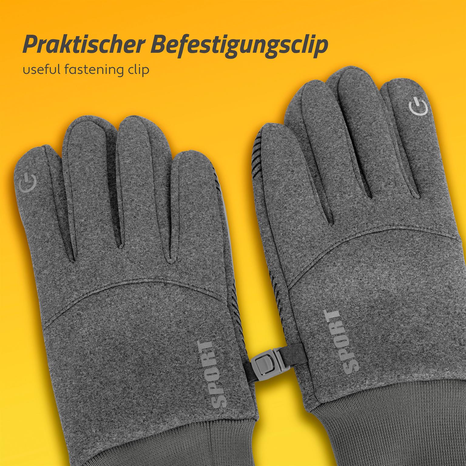 moex Touchscreen Handschuhe mit offenen Fingerkappen – TouchTip – Weiteres Produktbild 5