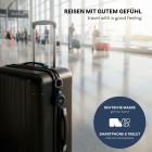 moex Apple AirTag Hülle aus PU Leder mit Schlüsselanhänger – TrackLoop – Produktbild 3