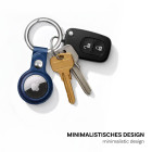moex Apple AirTag Hülle aus PU Leder mit Schlüsselanhänger – TrackLoop – Produktbild 4